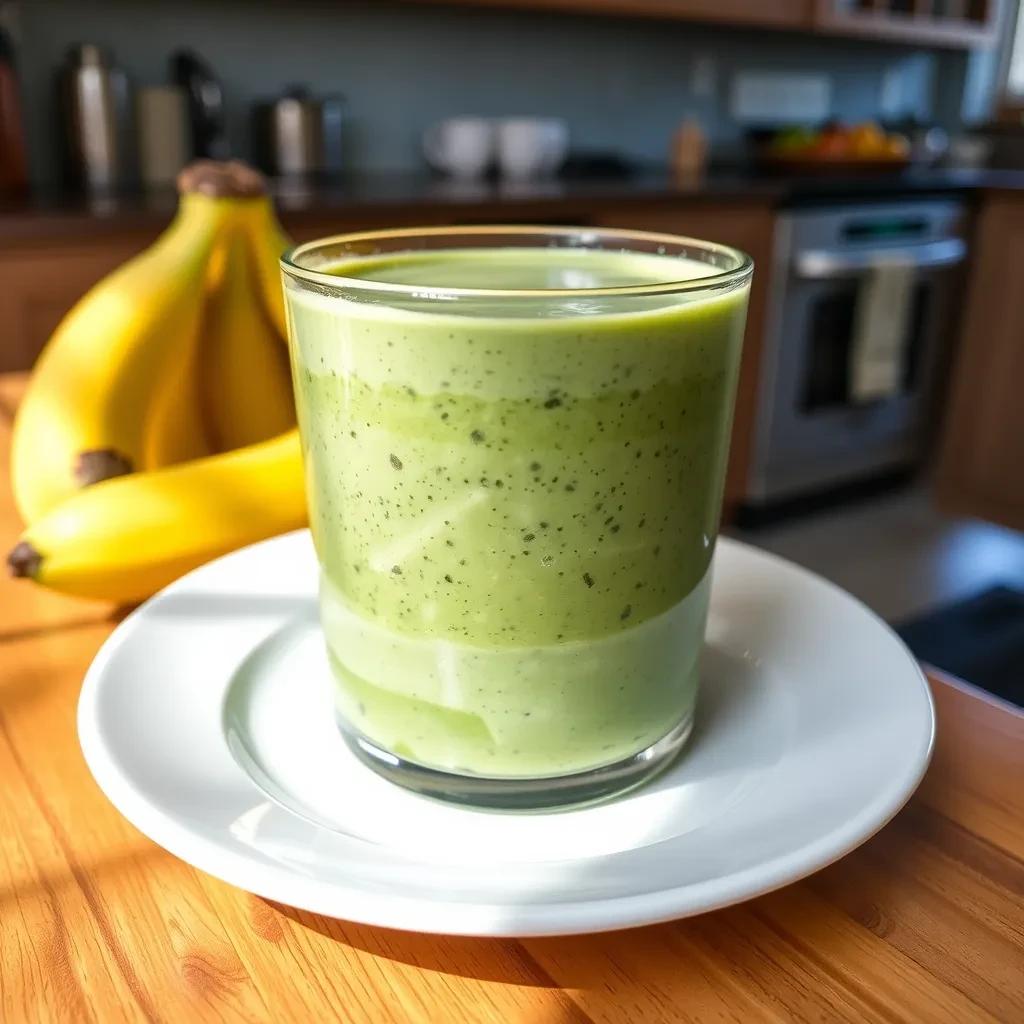 Delicious Kale Banana Smoothie recipe