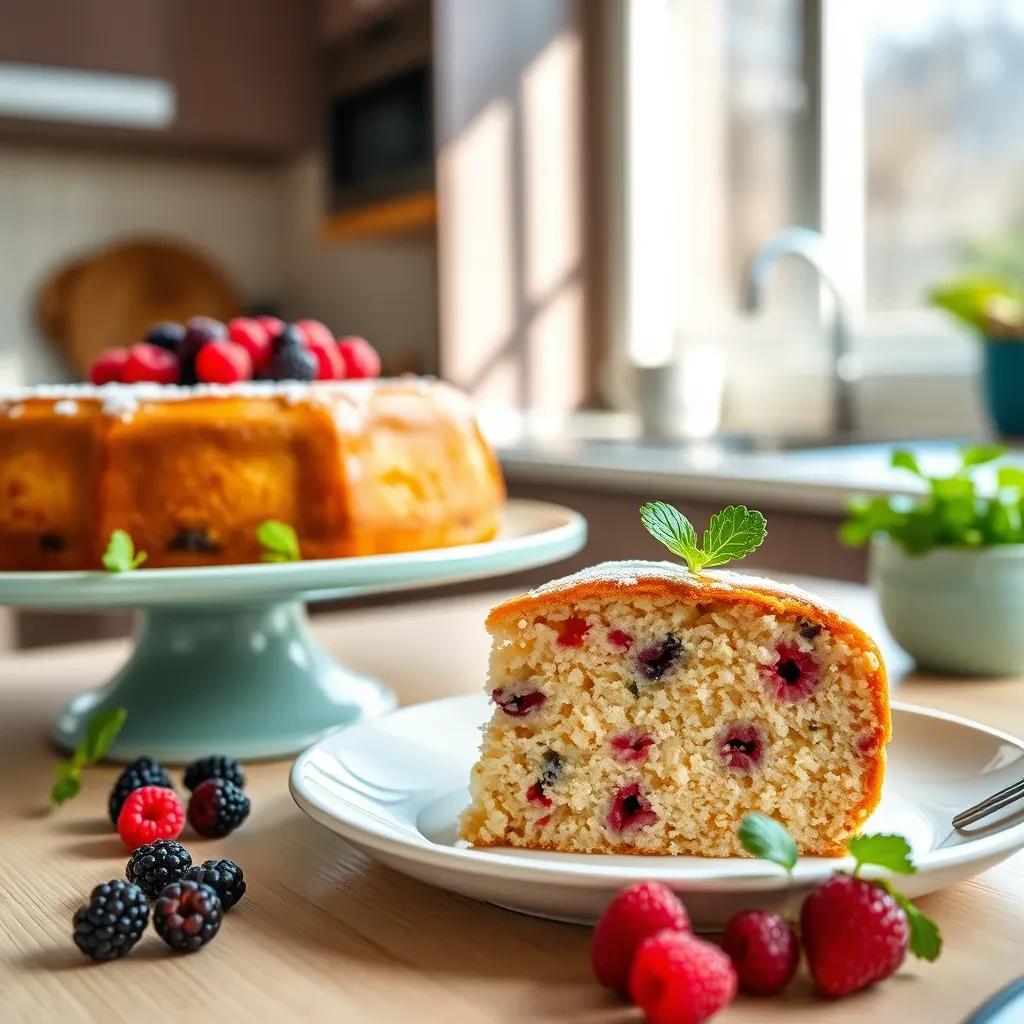 Delicious Salmonberry Cake recipe