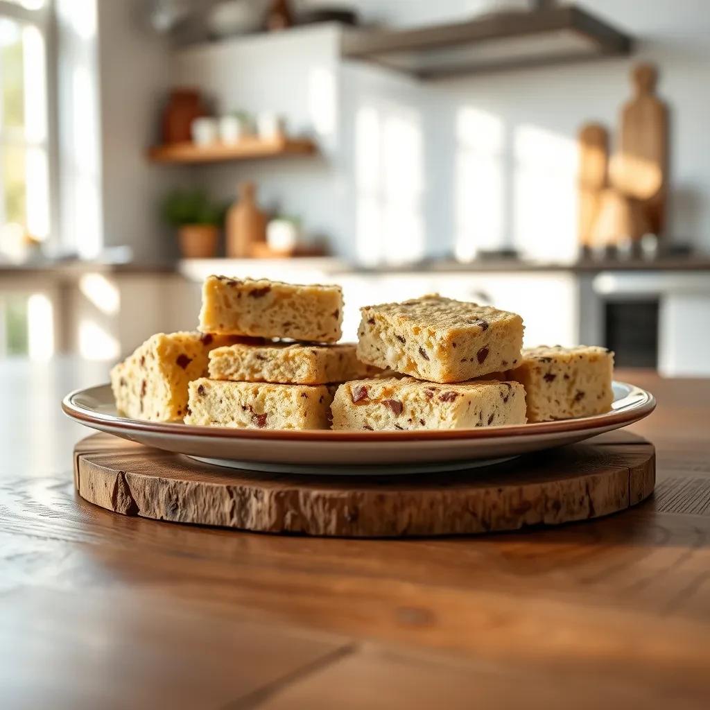 Delicious Shortbread Squares recipe