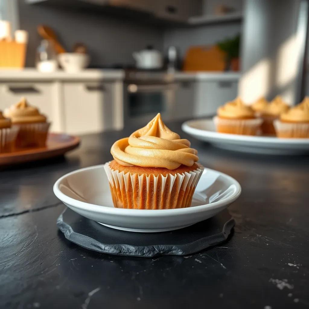 Delicious Vegan Peanut Butter Cupcakes recipe