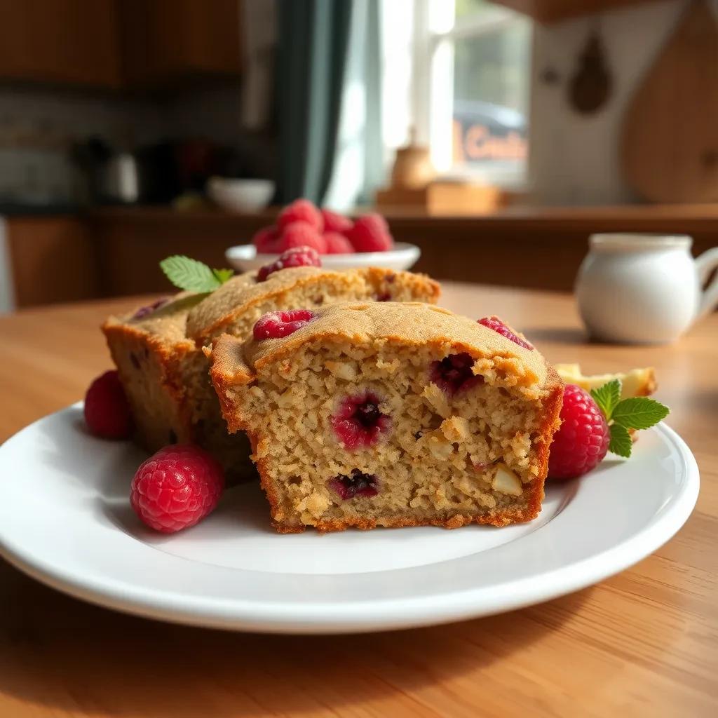 Delicious Zucchini Raspberry Bread recipe