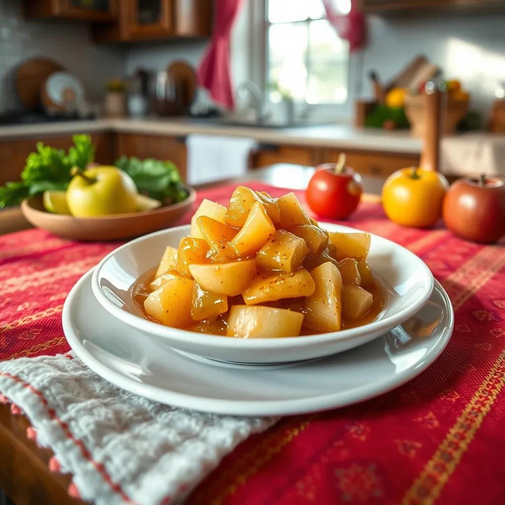 Deliciously Blushing Applesauce recipe