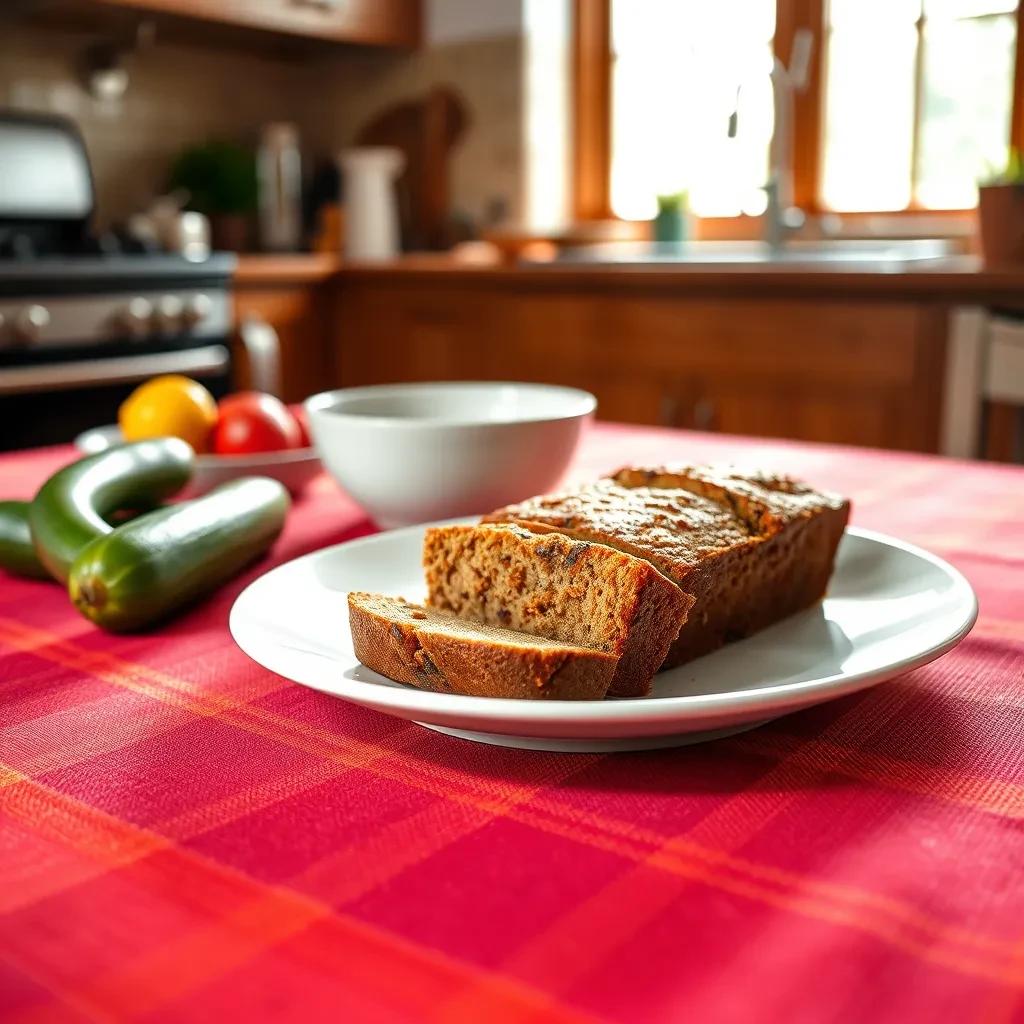 Deliciously Healthier Zucchini Bread recipe