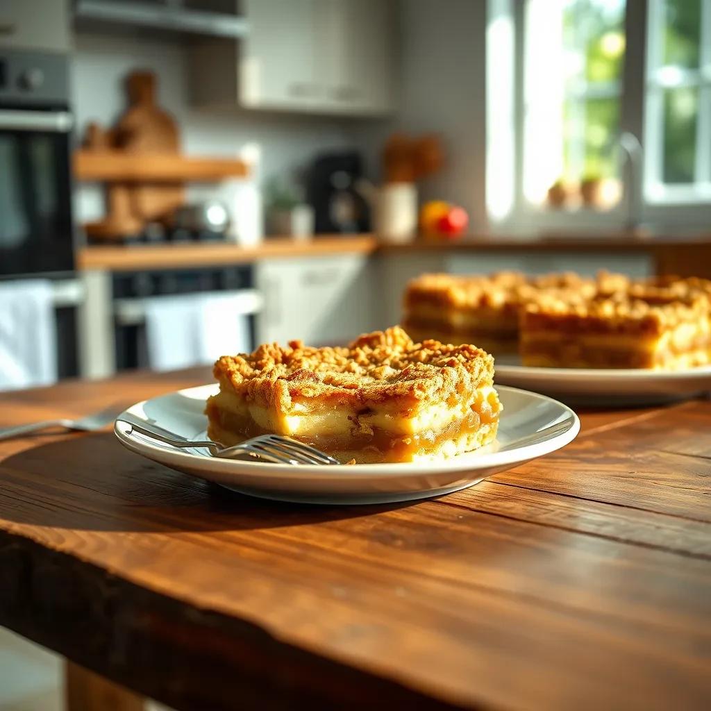 Simple Apple Pie Bars recipe