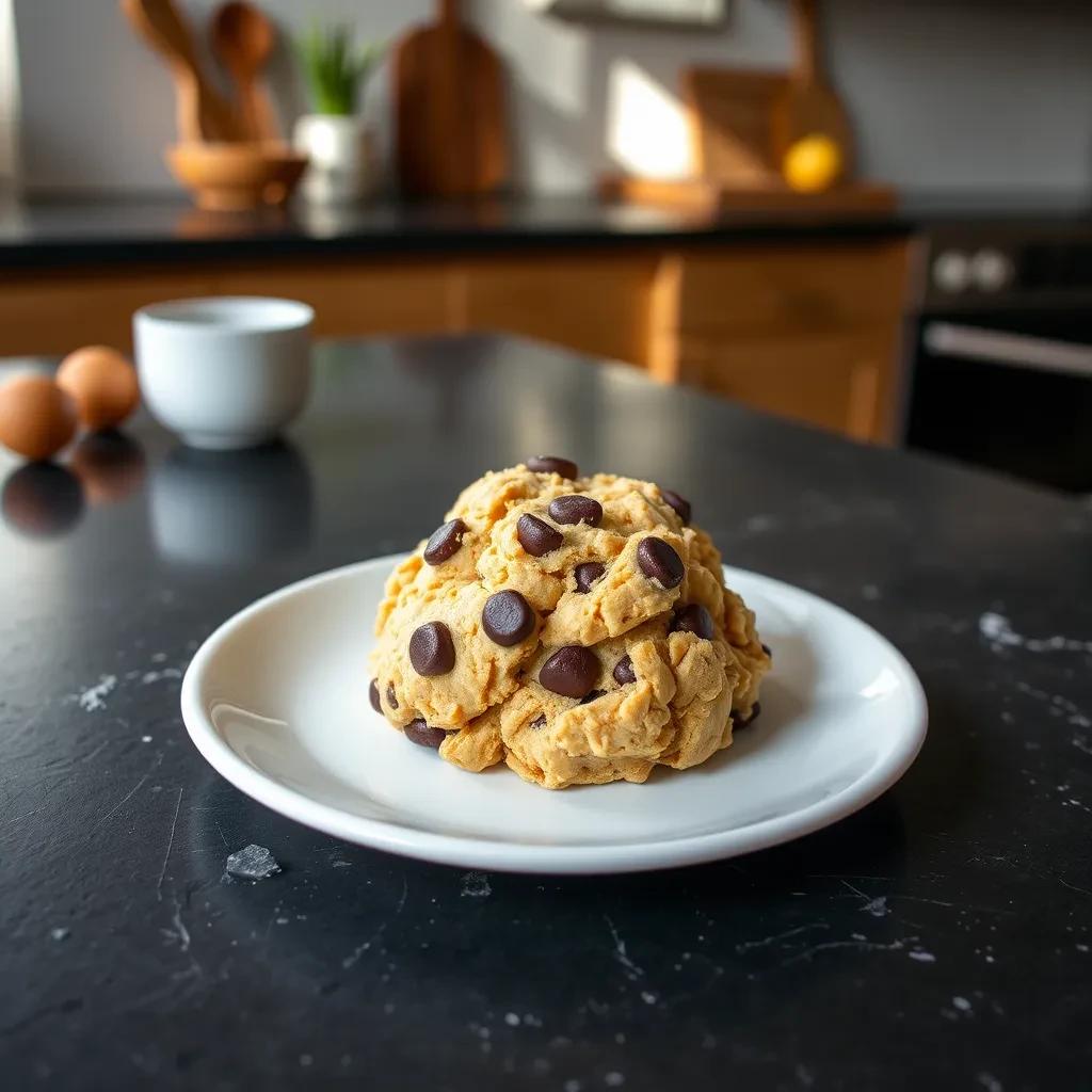 Eggless Cookie Dough Treats recipe