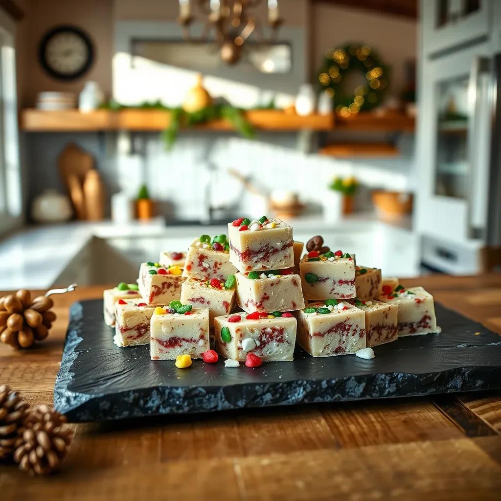 Eggnog Fudge Delight recipe