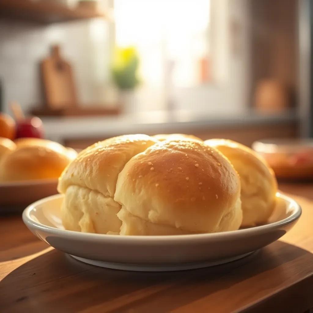 Fluffy Homemade Dinner Rolls recipe