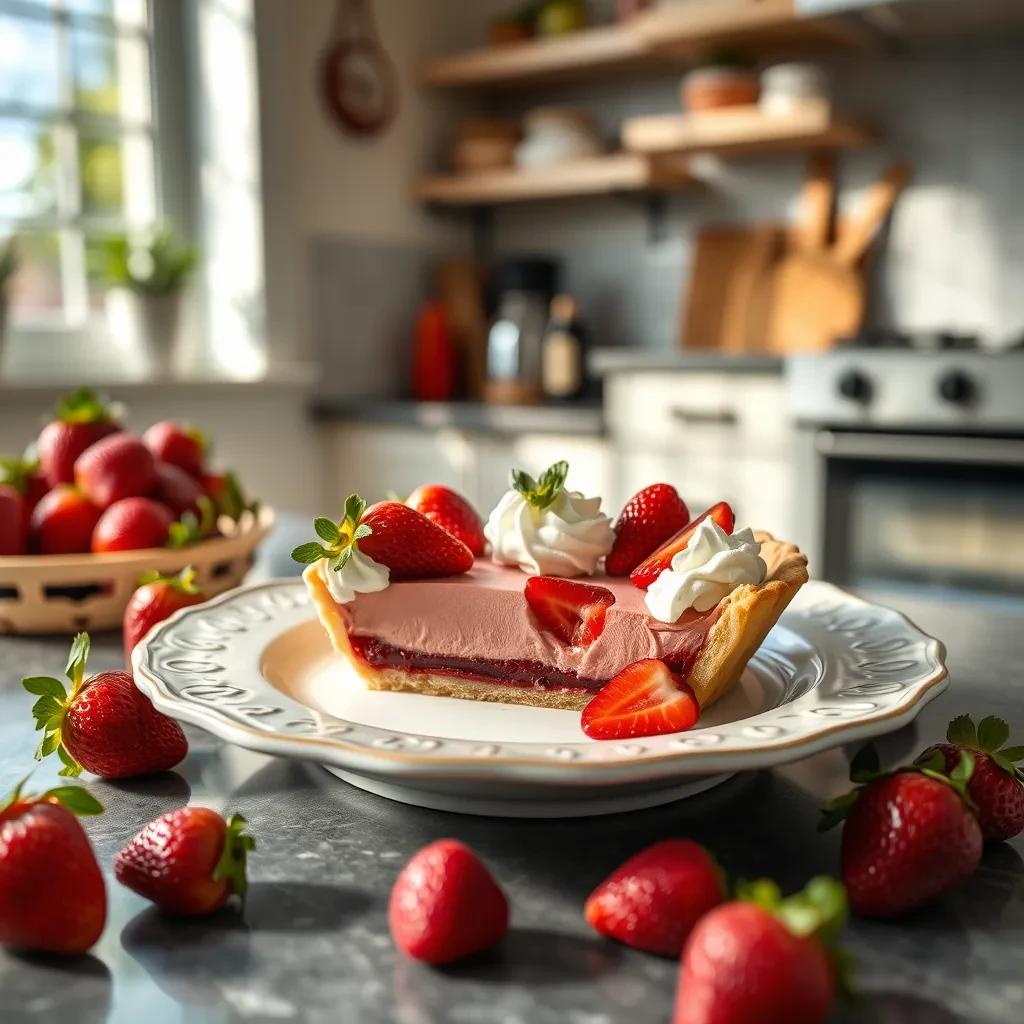 Fresh Strawberry Pie Delight recipe