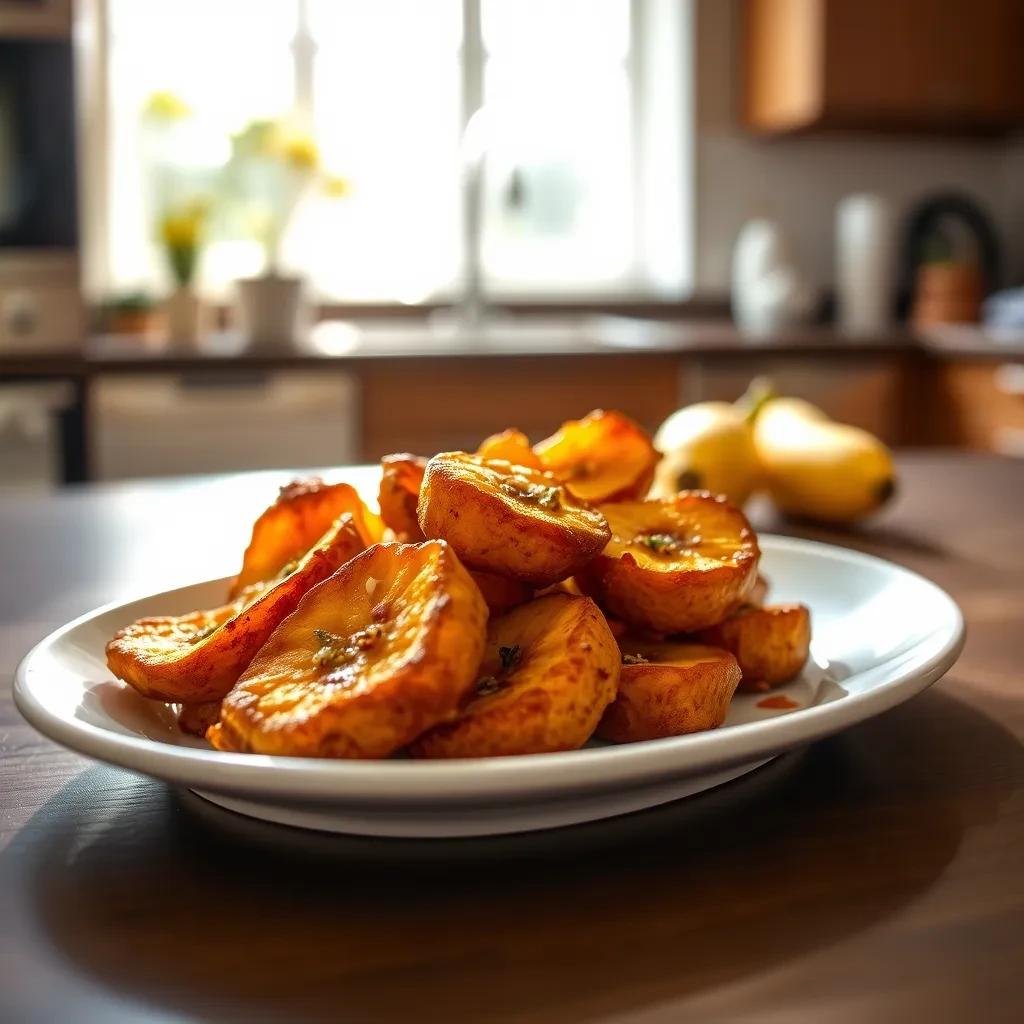 Fried Sweet Plantains recipe