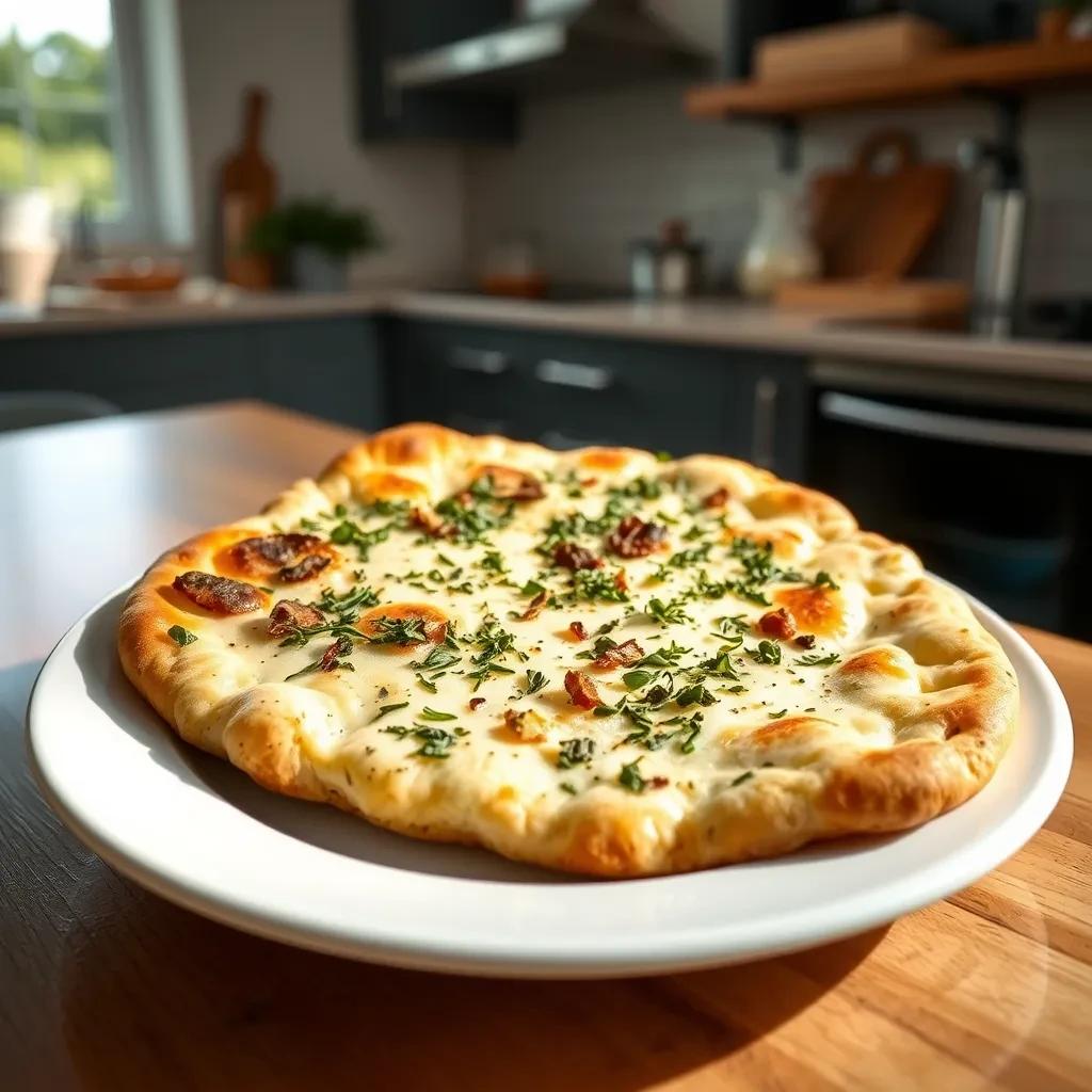 Garlic Herb Flatbread recipe