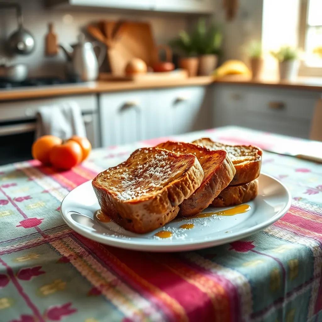 Gingerbread French Toast Delight recipe