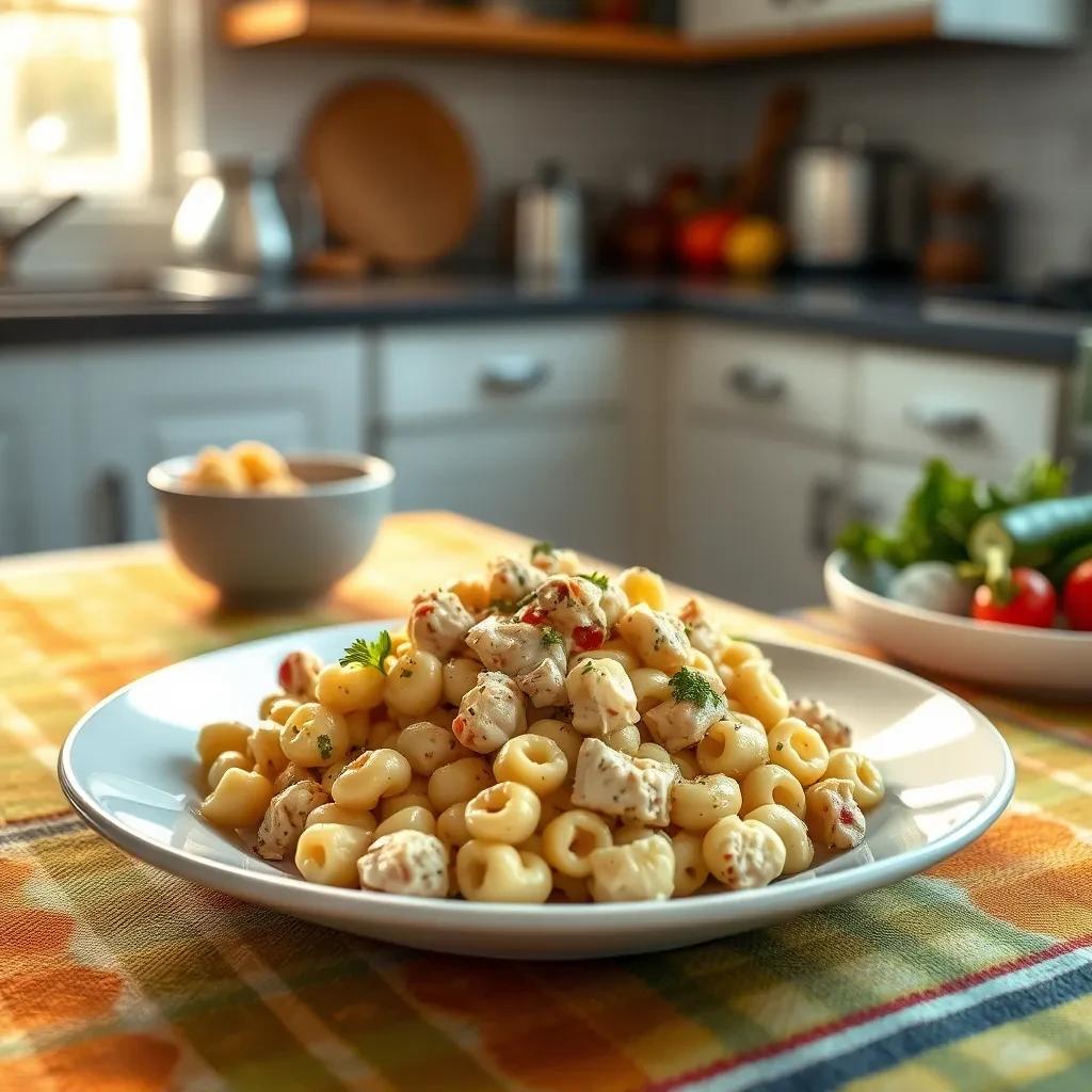 Gluten Free Chicken Macaroni Salad recipe