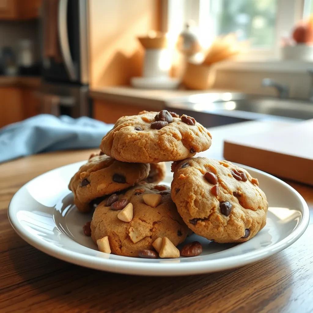 Gluten-Free Trail Mix Cookies recipe