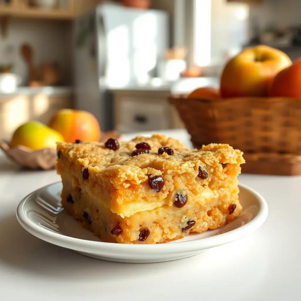 Golden Apple Raisin Bars recipe