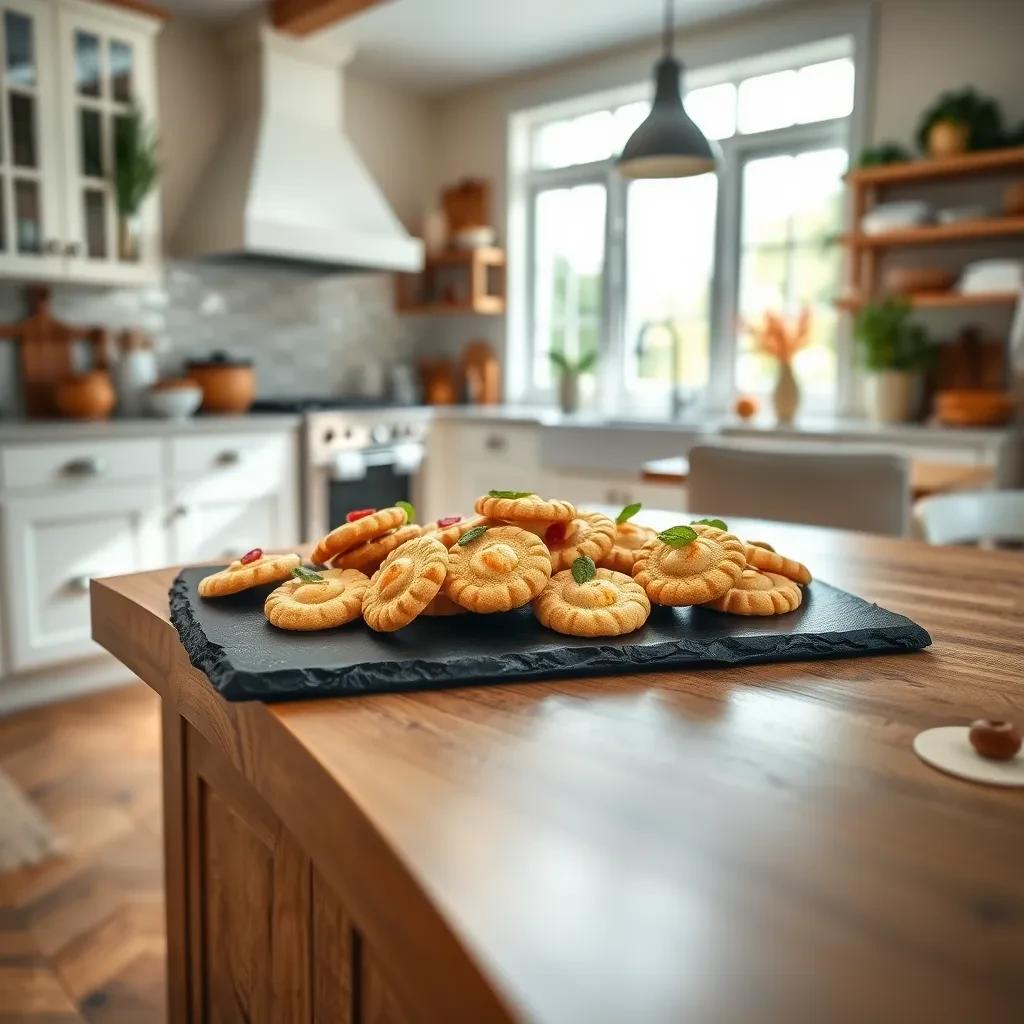 Golden Honey Snaps Cookies recipe