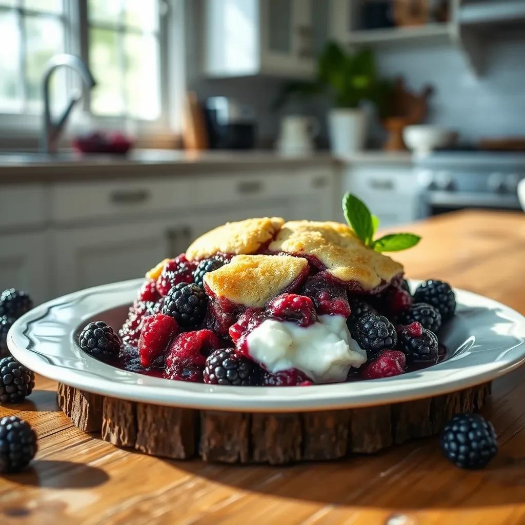 Grandma's Blackberry Cobbler recipe