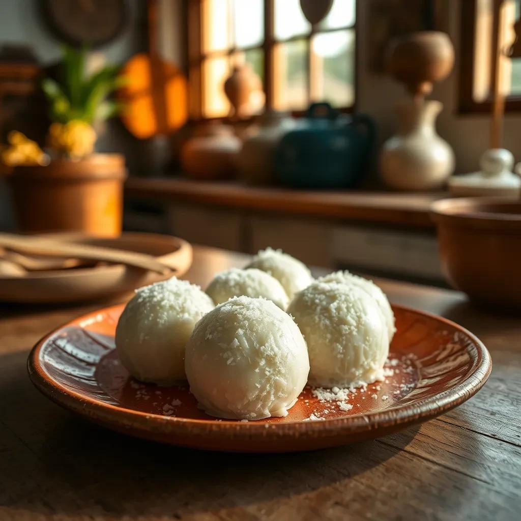 Guamanian Coconut Mochi recipe