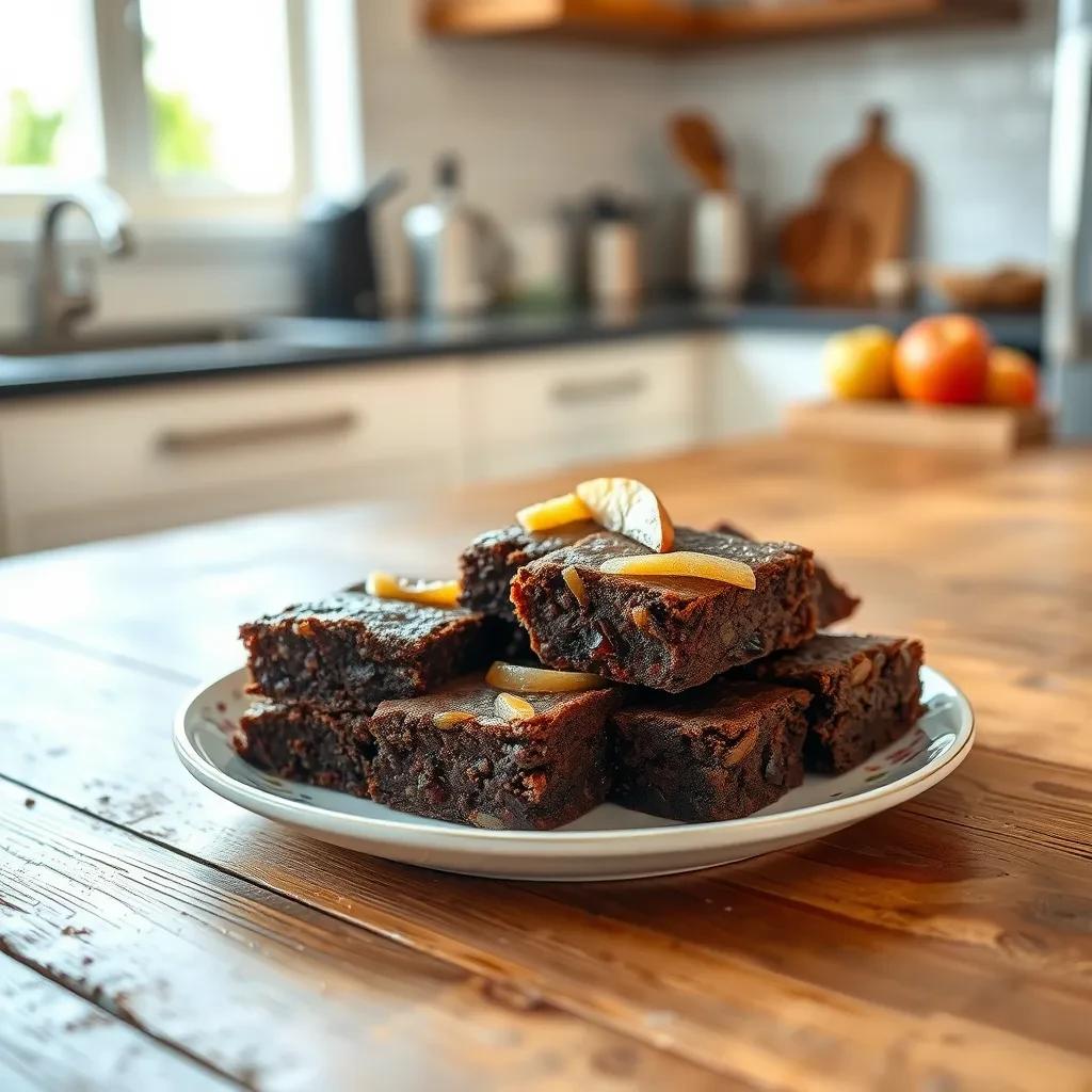 Healthier Brownies with Applesauce recipe