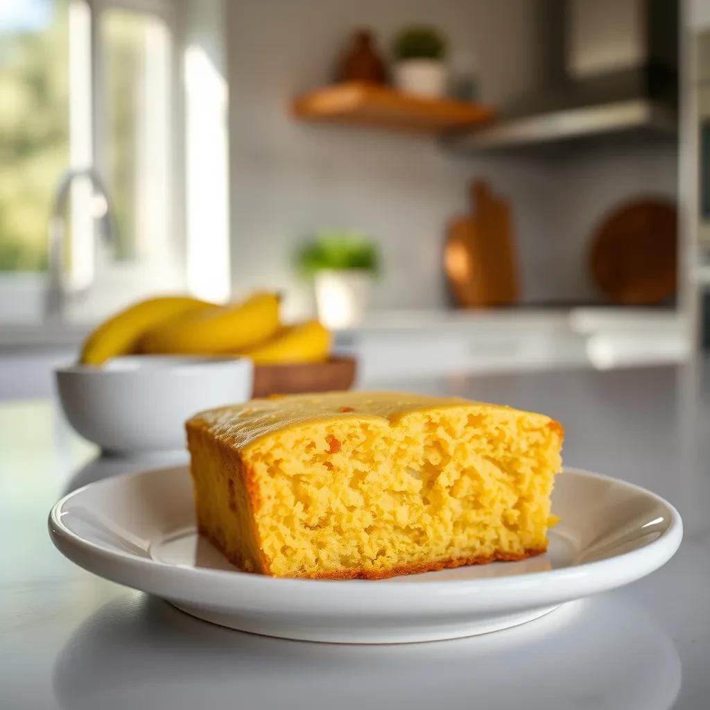 Healthier Buttermilk Cornbread recipe