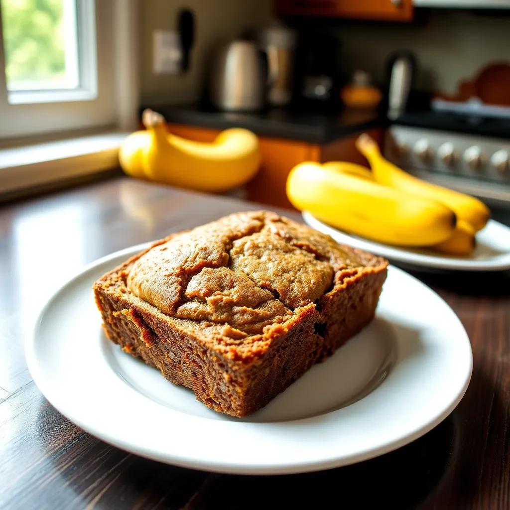 Healthy Whole Wheat Banana Bread recipe