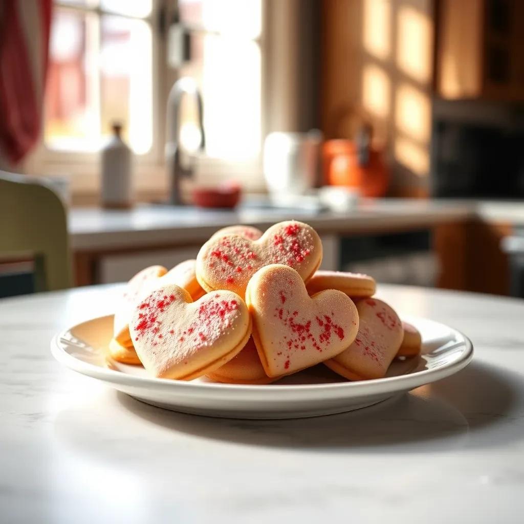 Heart-Shaped Sugar Cookies recipe