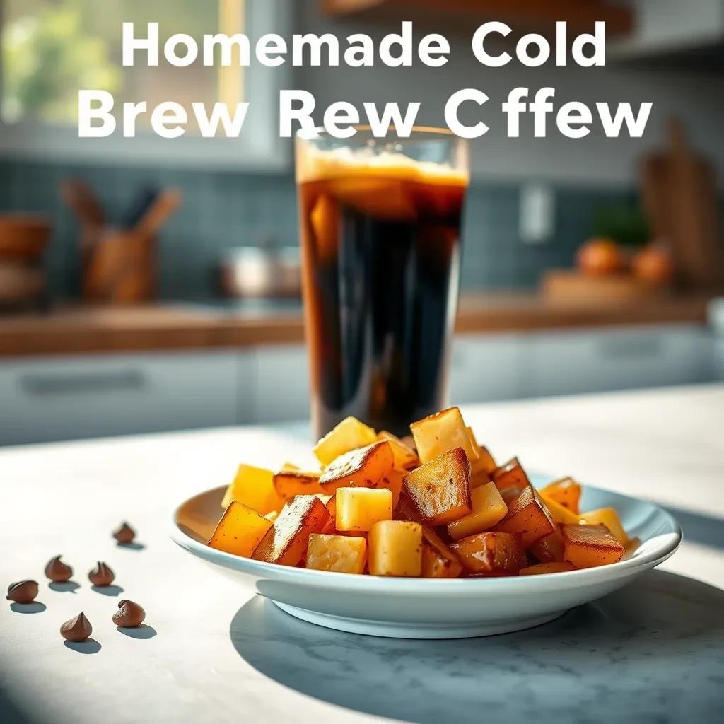 Homemade Cold Brew Iced Coffee recipe