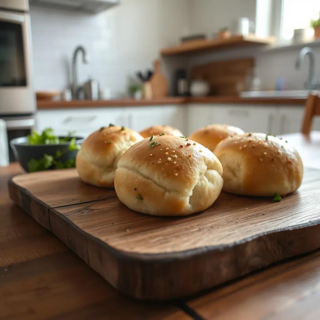 Homemade Kefir Dinner Rolls recipe