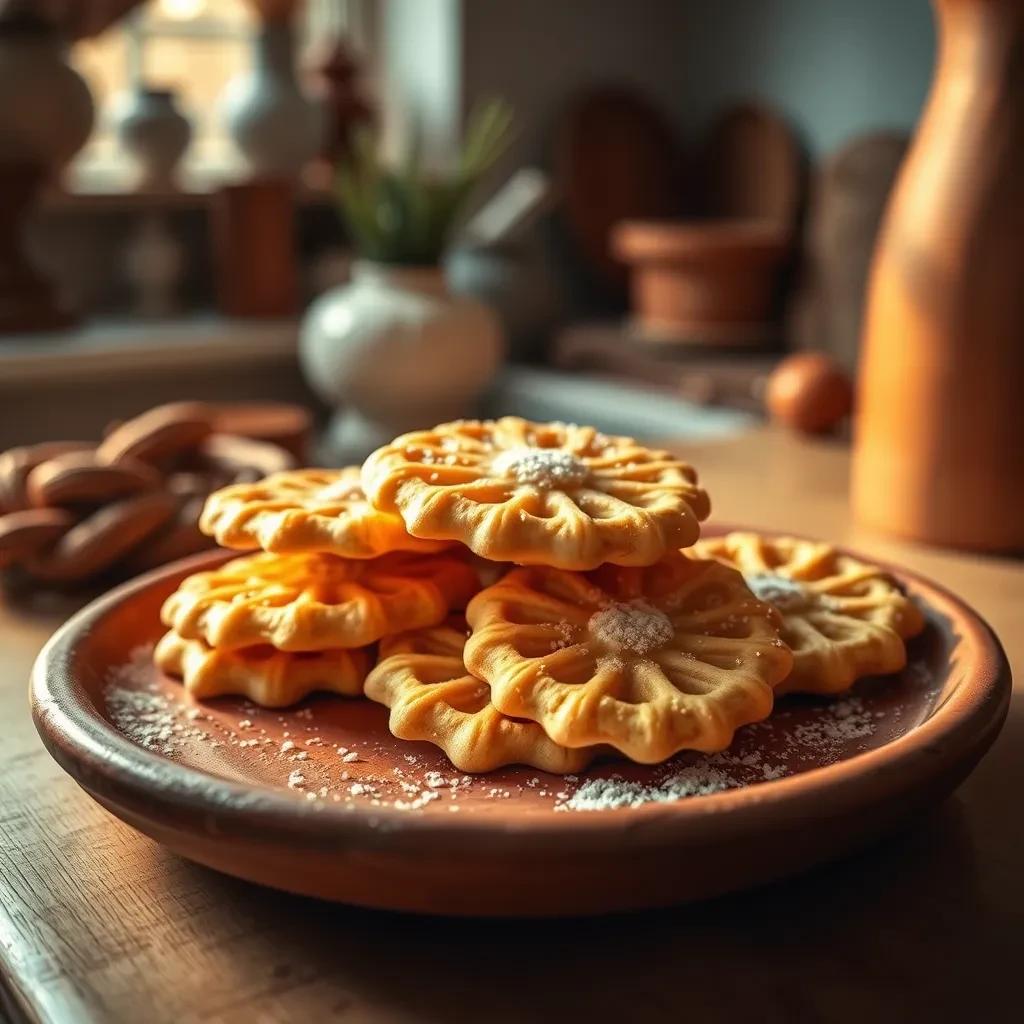 Hungarian Pizzelle Cookies recipe