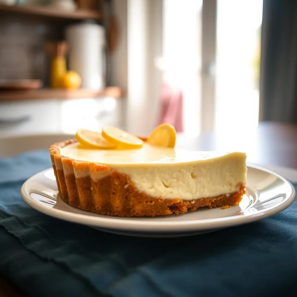 Lemon Cheesecake Pie recipe