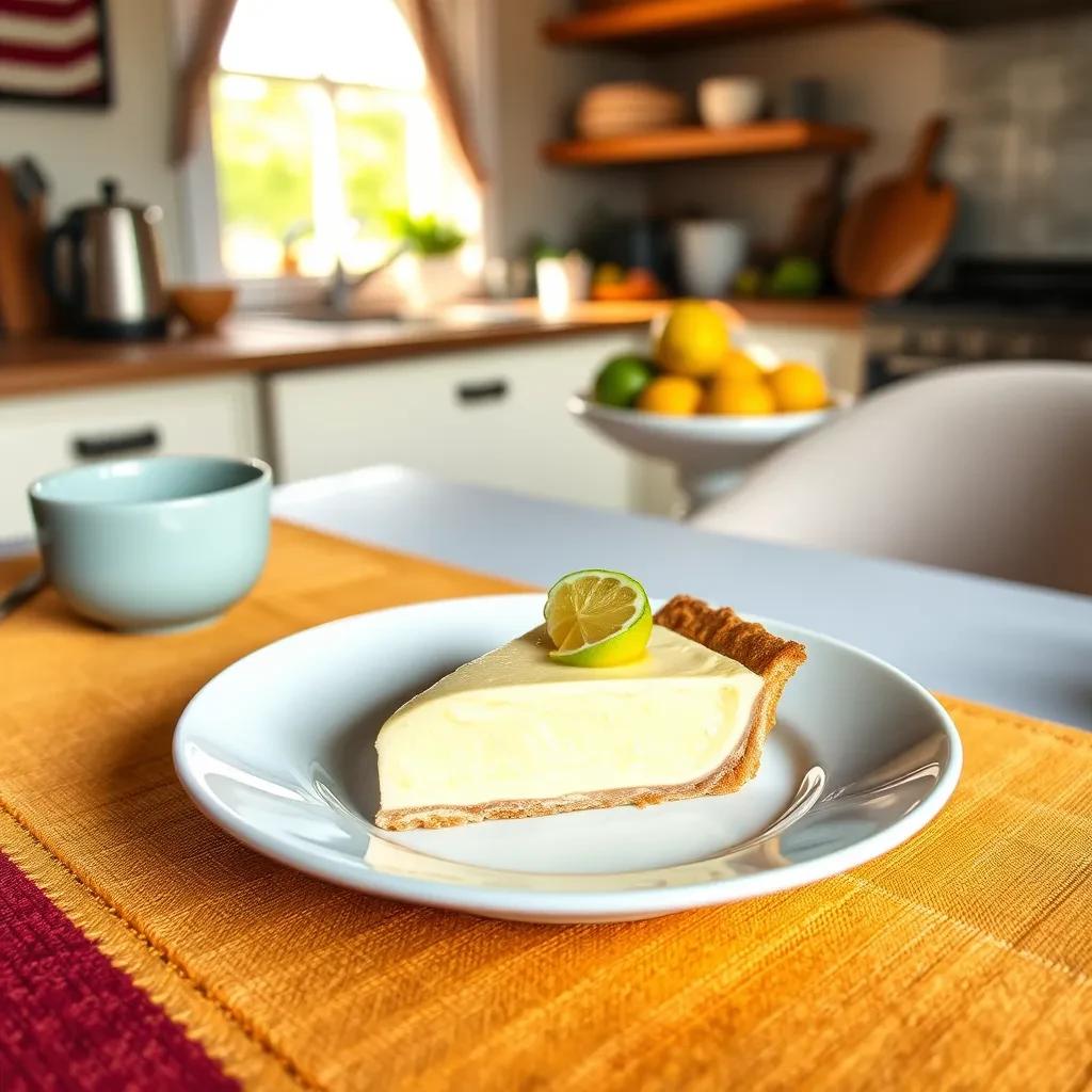 Lemon-Lime Chiffon Pie recipe