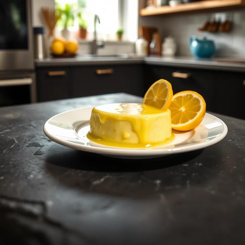 Lighter Lemon Curd Delight recipe