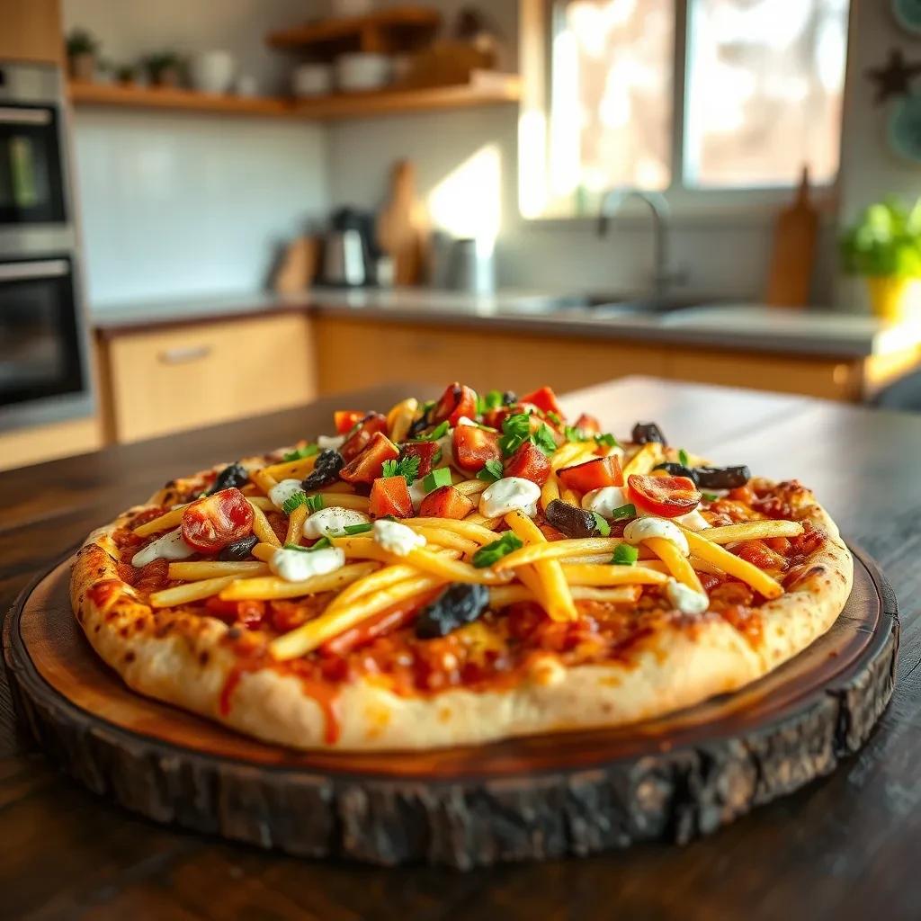 Loaded Poutine Pizza recipe