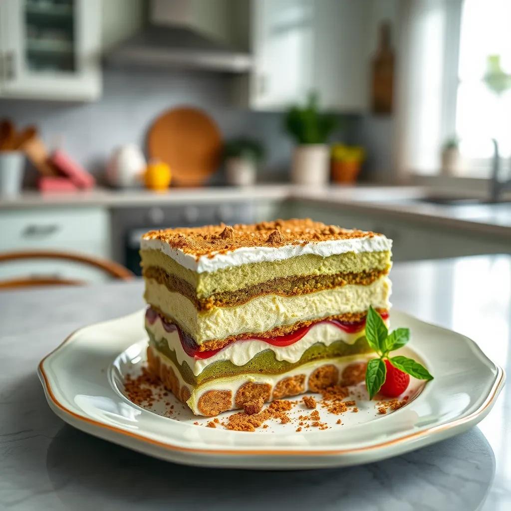 Matcha Green Tea Tiramisu recipe