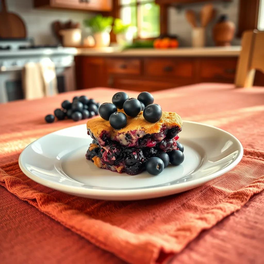 Mennonite Blueberry Crisp recipe