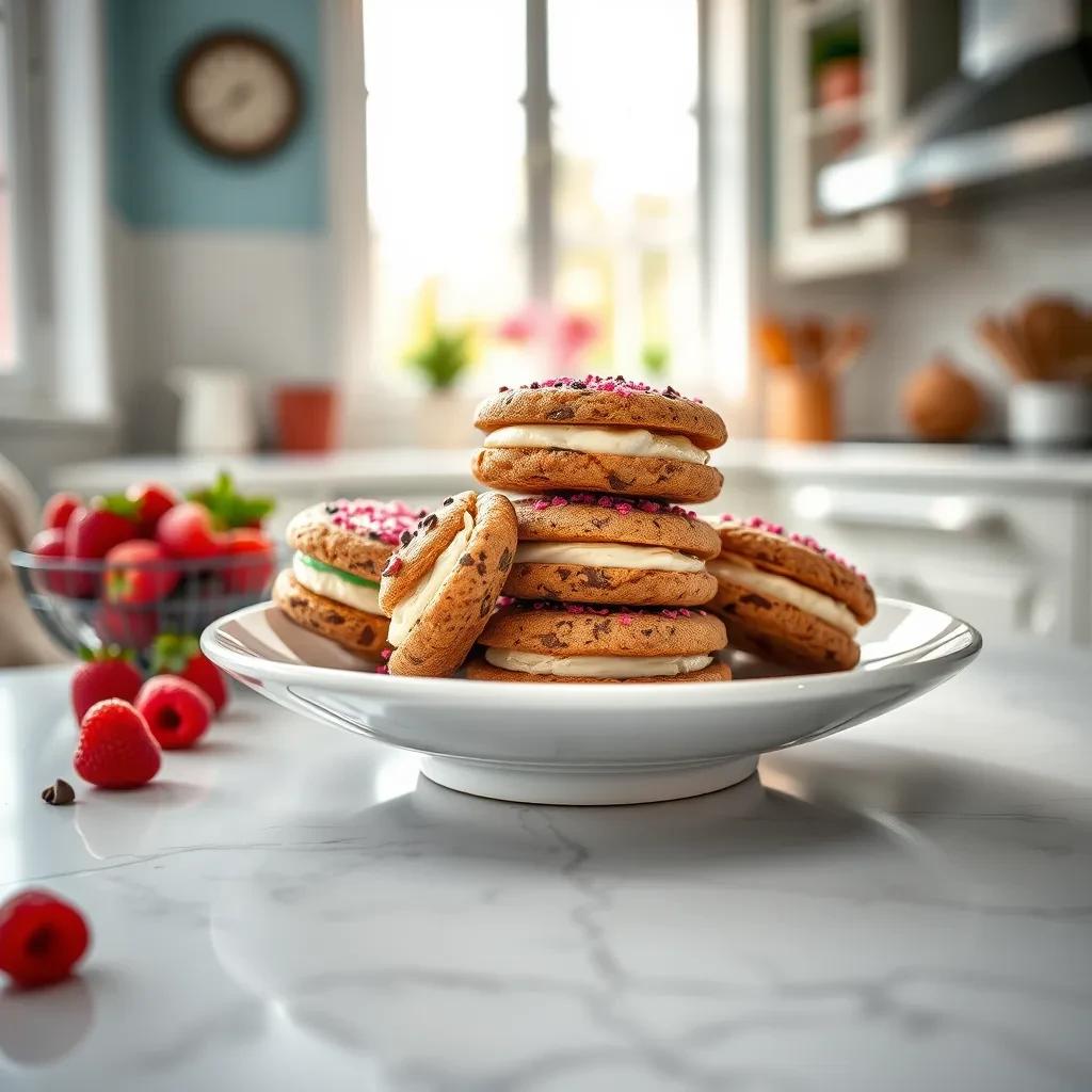 Neapolitan Layered Cookies recipe