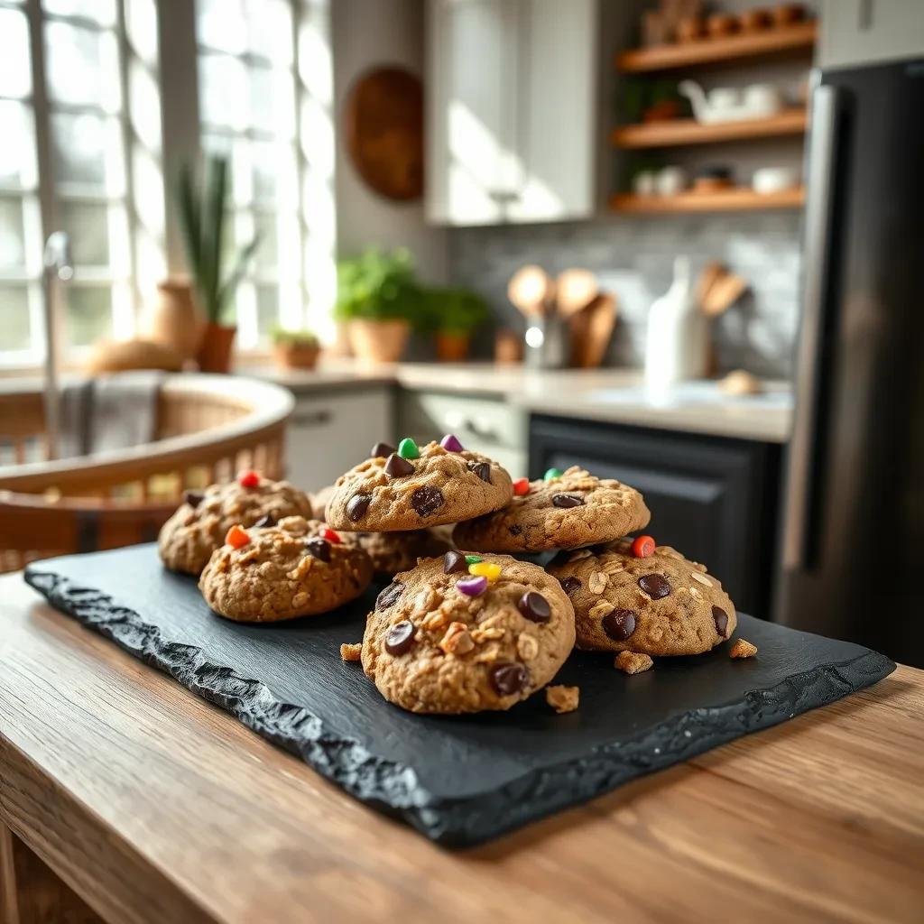 Nutty Oatmeal Chocolate Chip Cookies recipe