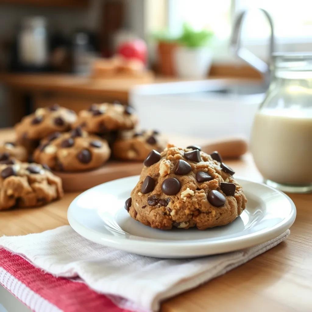 Pecan Coconut Chocolate Chip Cookies recipe