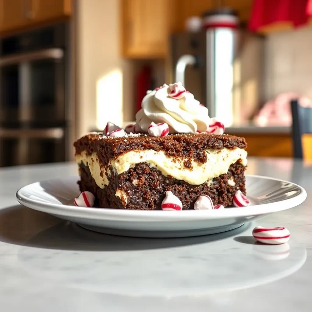 Peppermint Brownie Sundae Delight recipe