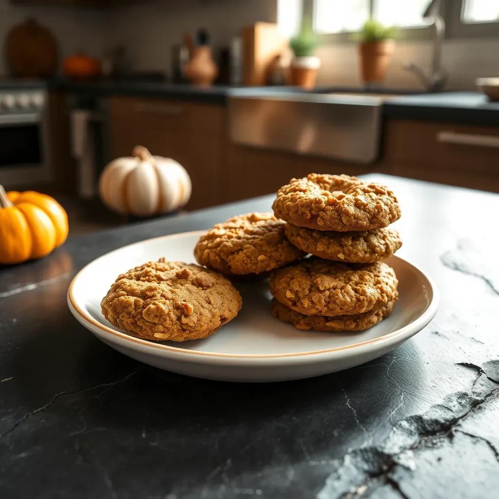 Pumpkin Oat Cookies recipe