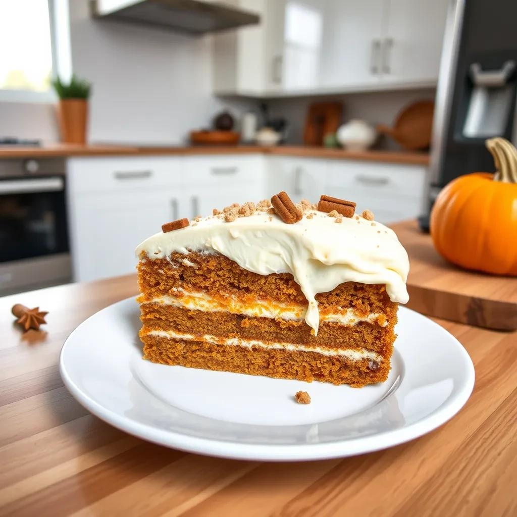 Pumpkin Spice Layer Cake recipe