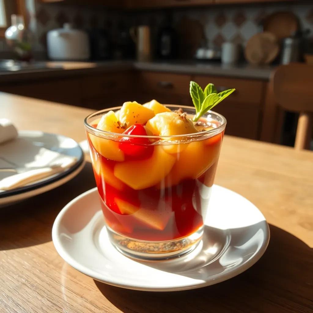 Refreshing Sherry Cobbler Cocktail recipe