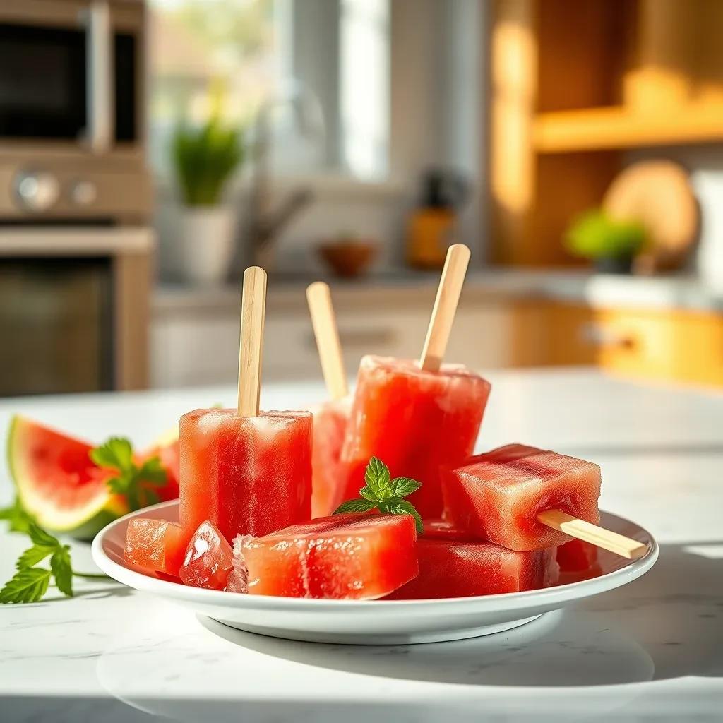 Refreshing Watermelon Pops recipe