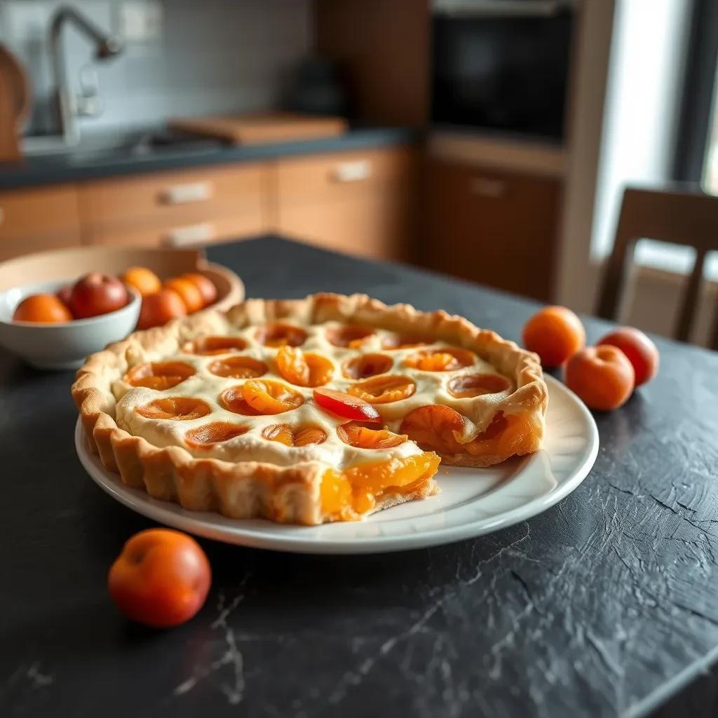 Apricot Rustic Pie recipe