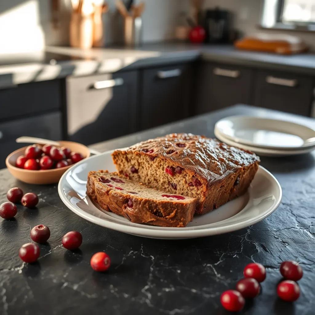 Saskatoon Cranberry Loaf recipe