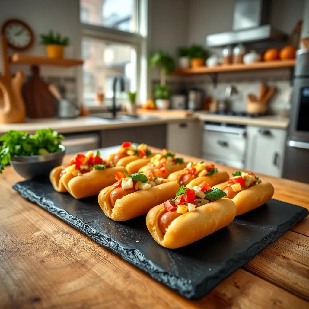 Savory RITZ Hot Dog Bites recipe