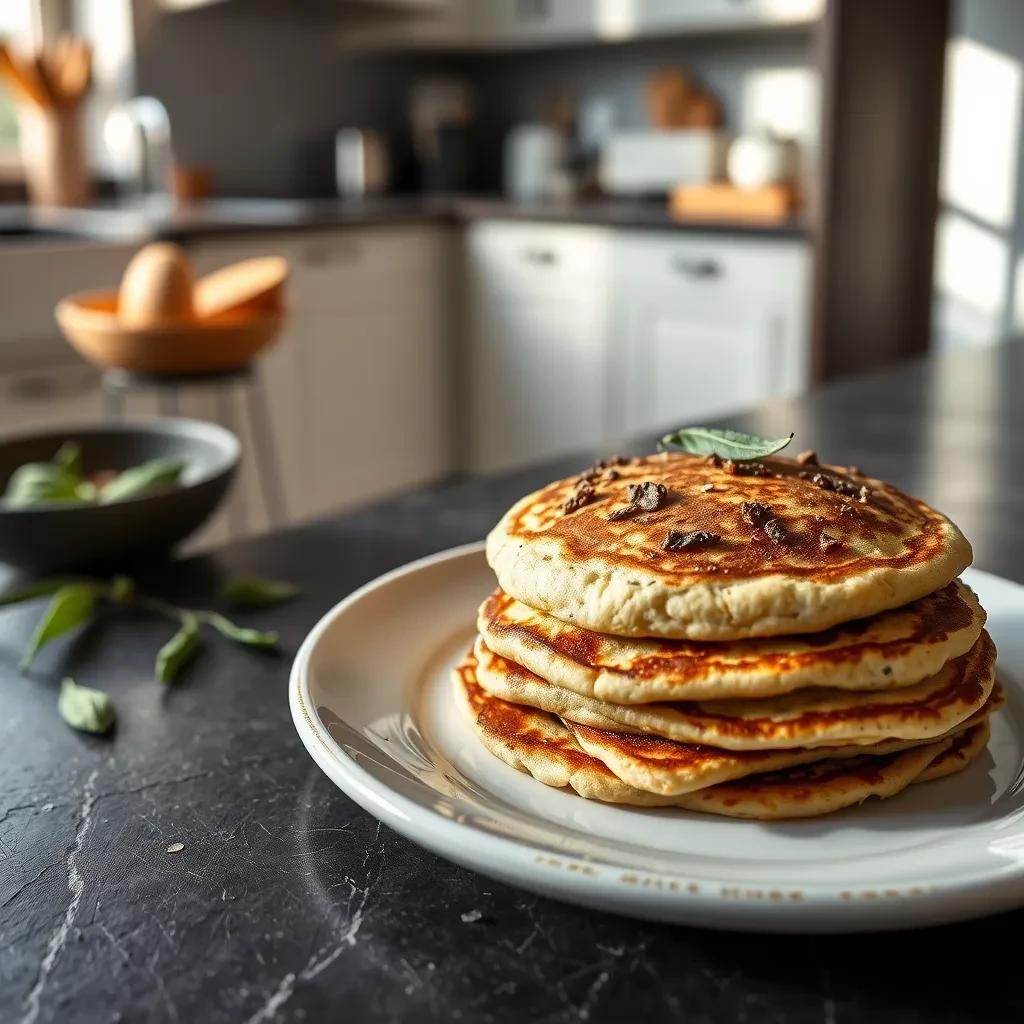 Savory Sage Pancakes recipe