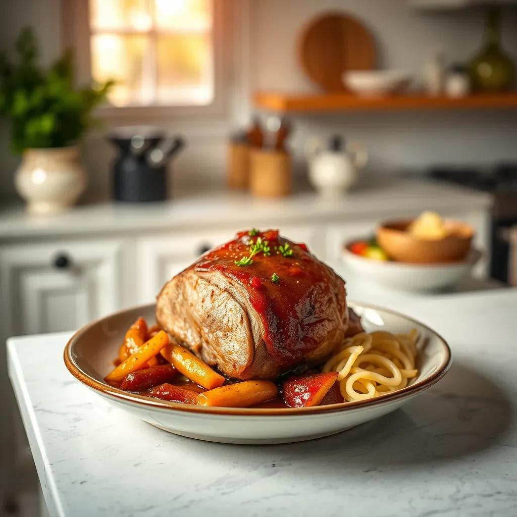 Savory Slow-Cooked Pork Shoulder recipe