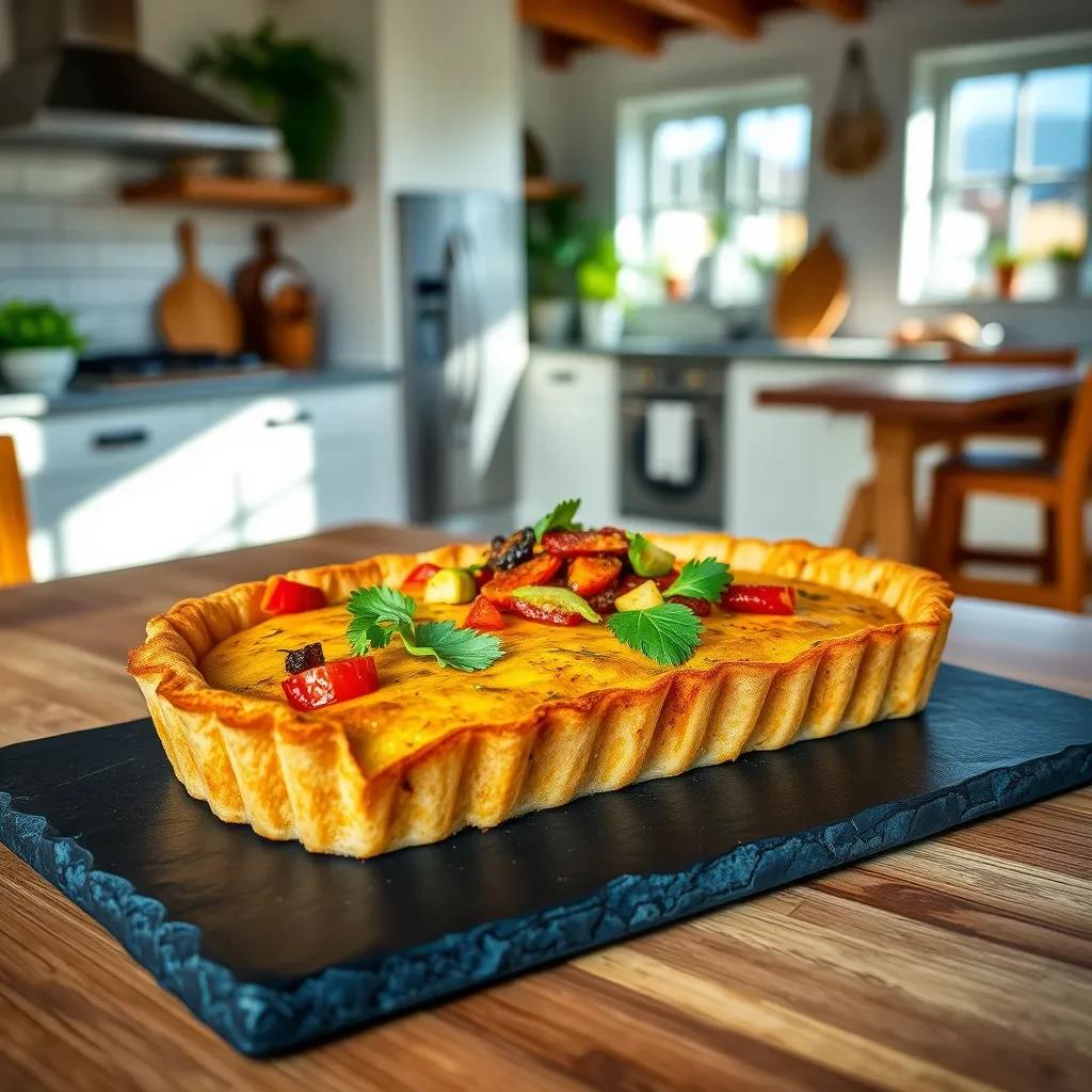 Savory Sweet Plantain Pie recipe