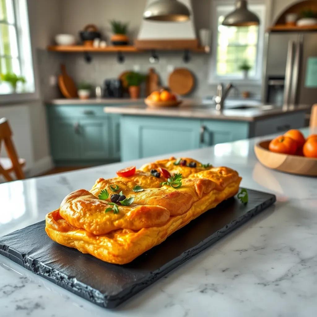 Savory Sweet Potato Puff Casserole recipe