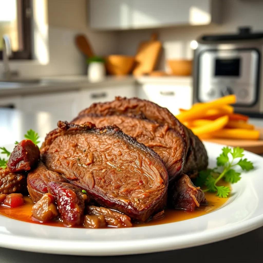 Slow Cooker Japanese Beef Roast recipe